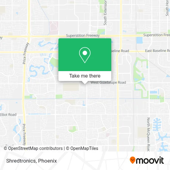 Shredtronics map