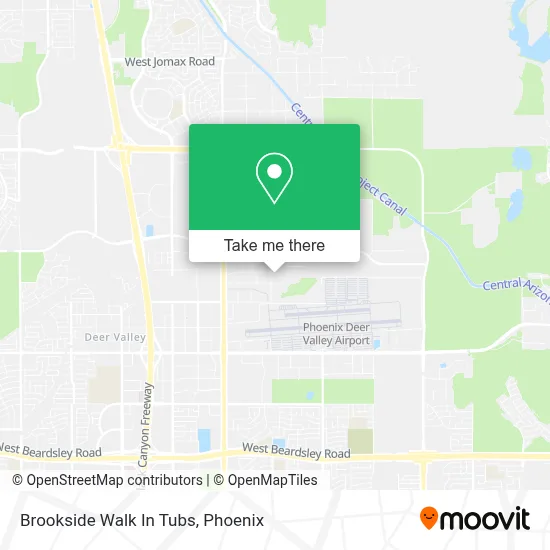 Brookside Walk In Tubs map