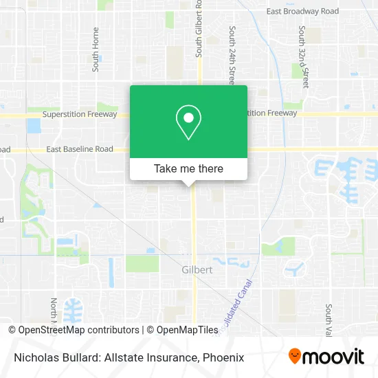 Nicholas Bullard: Allstate Insurance map