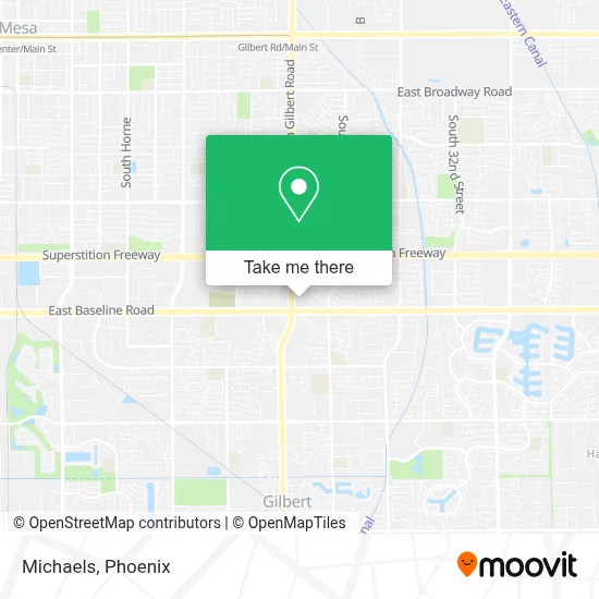 Michaels map