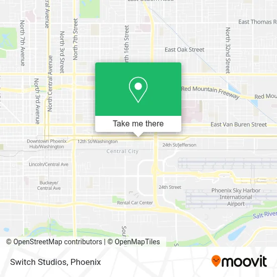 Switch Studios map