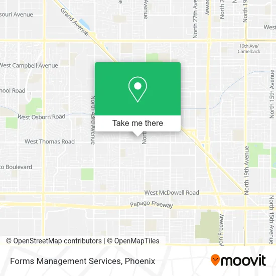 Forms Management Services map