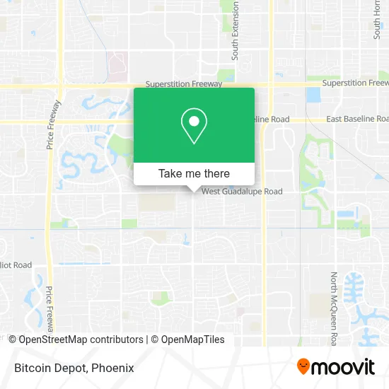 Bitcoin Depot map