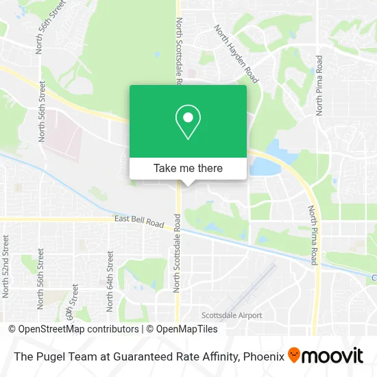 The Pugel Team at Guaranteed Rate Affinity map