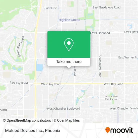Molded Devices Inc. map
