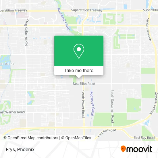 Frys map