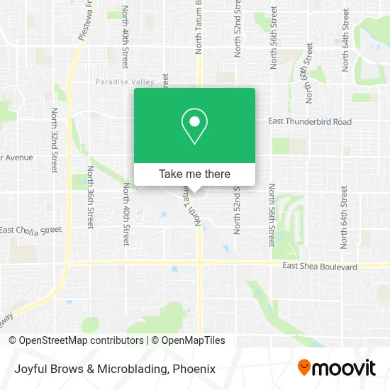 Joyful Brows & Microblading map