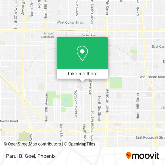 Parul B. Goel map
