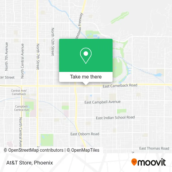 At&T Store map