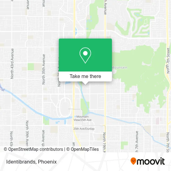 Identibrands map