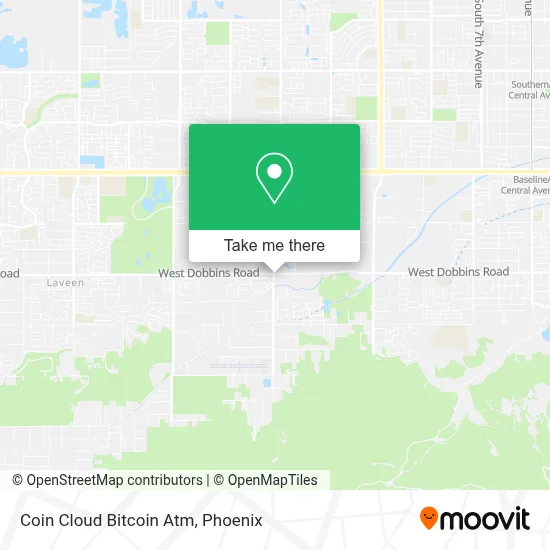 Coin Cloud Bitcoin Atm map