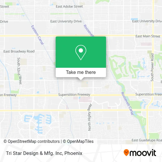 Tri Star Design & Mfg. Inc map