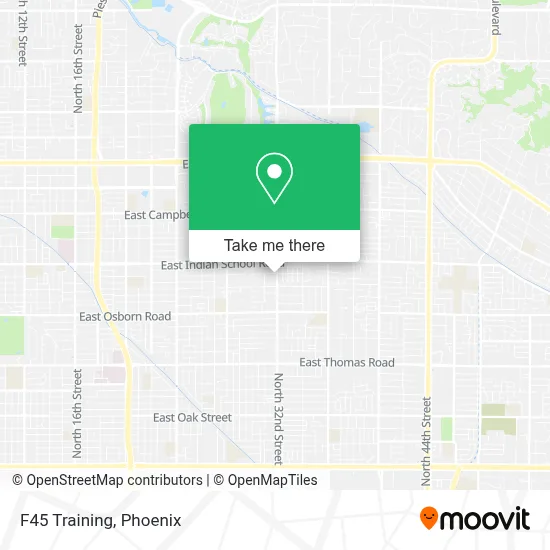F45 Training map
