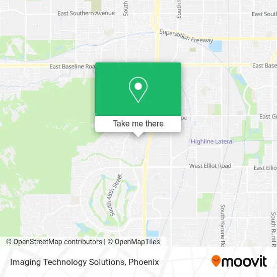 Imaging Technology Solutions map