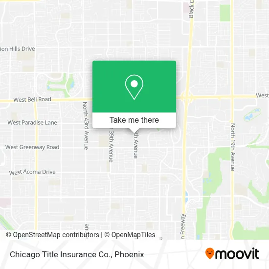 Chicago Title Insurance Co. map