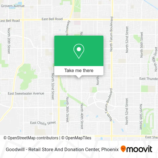 Goodwill - Retail Store And Donation Center map