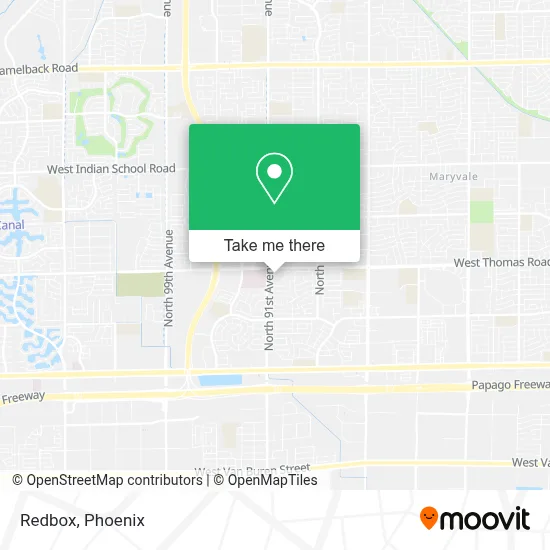 Redbox map