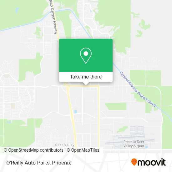 O'Reilly Auto Parts map