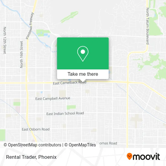 Rental Trader map