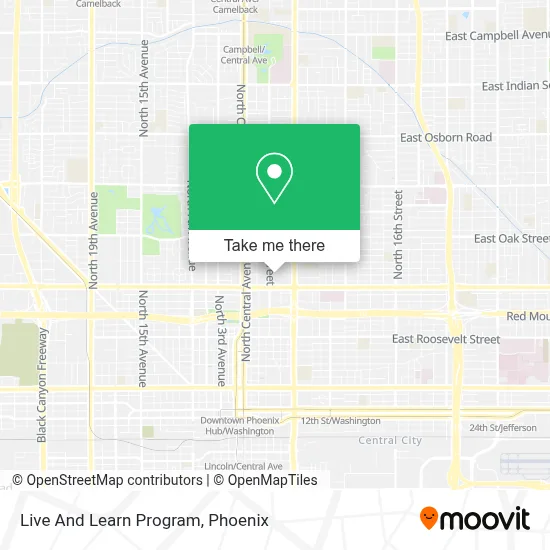 Live And Learn Program map
