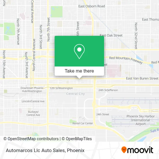 Automarcos Llc Auto Sales map