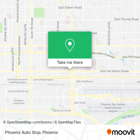 Phoenix Auto Stop map