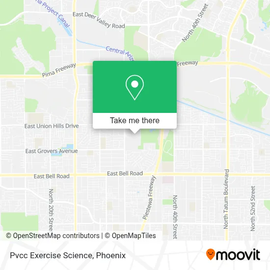 Pvcc Exercise Science map