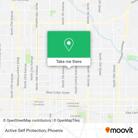 Active Self Protection map