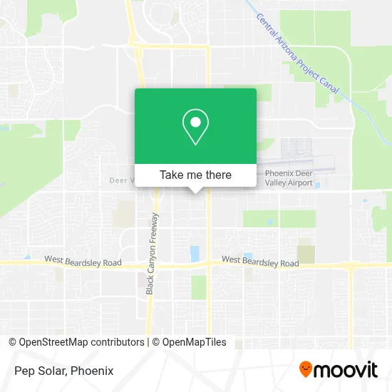 Pep Solar map