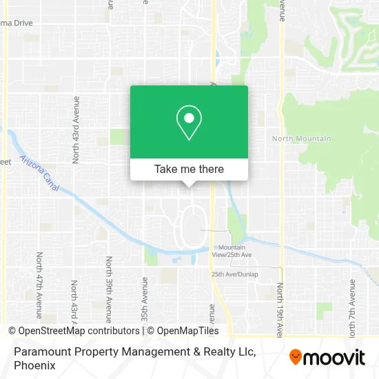 Paramount Property Management & Realty Llc map