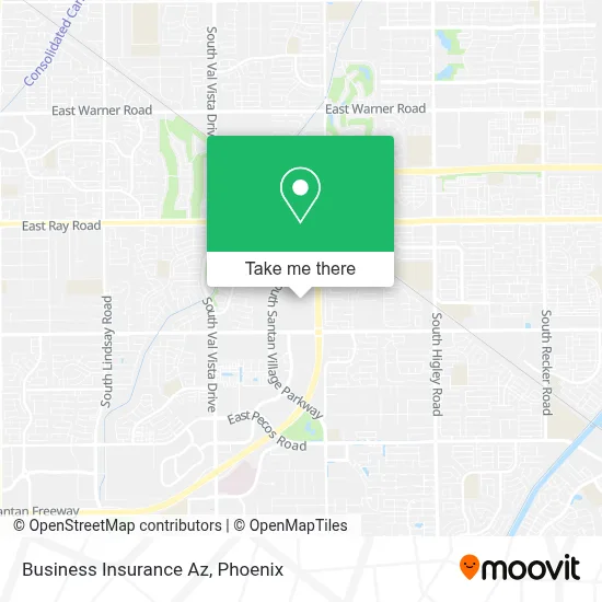 Business Insurance Az map