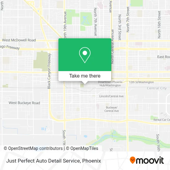 Just Perfect Auto Detail Service map