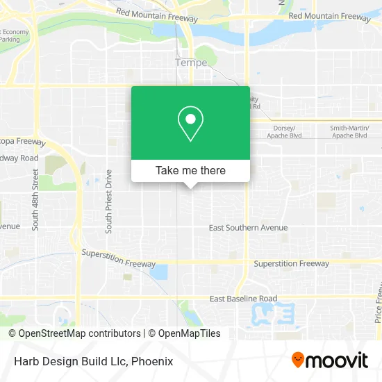 Harb Design Build Llc map