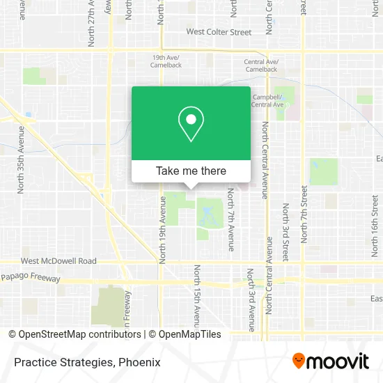 Practice Strategies map