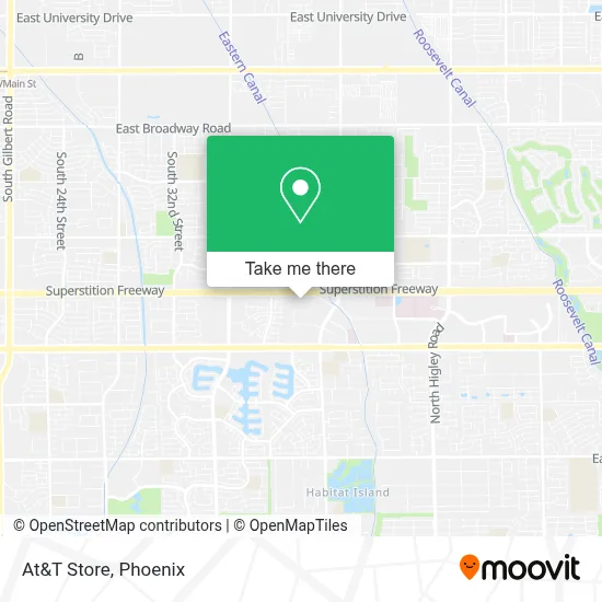 At&T Store map