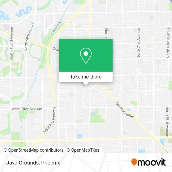 Java Grounds map