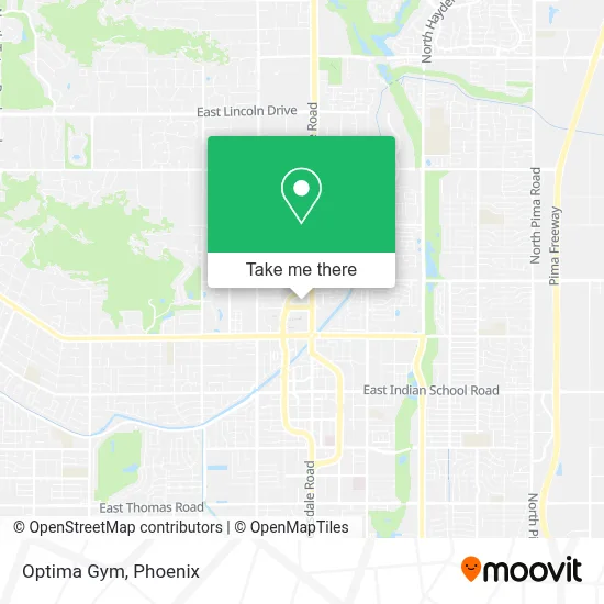 Optima Gym map
