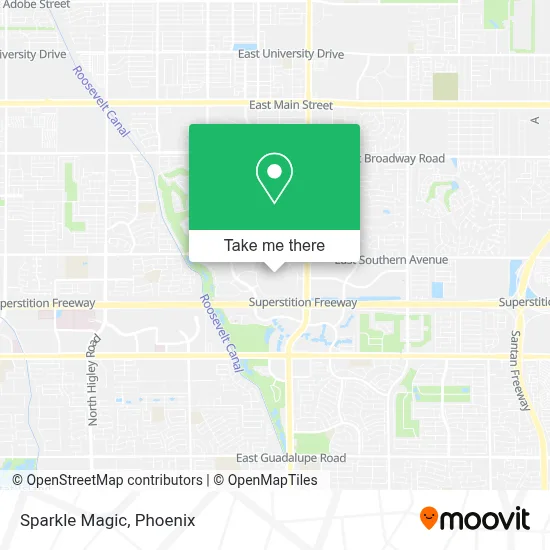Sparkle Magic map