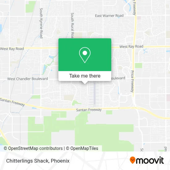 Chitterlings Shack map