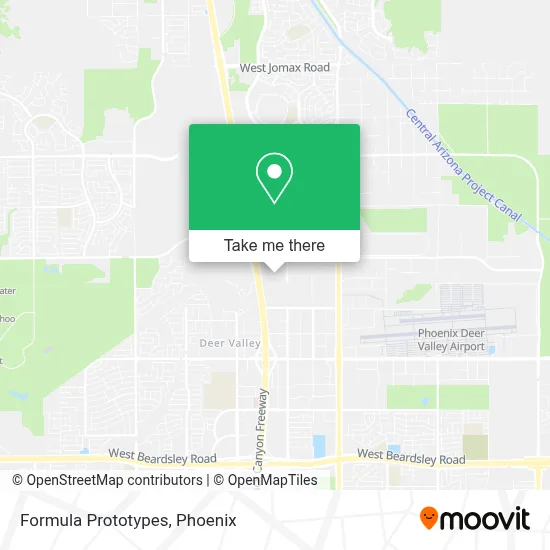 Formula Prototypes map