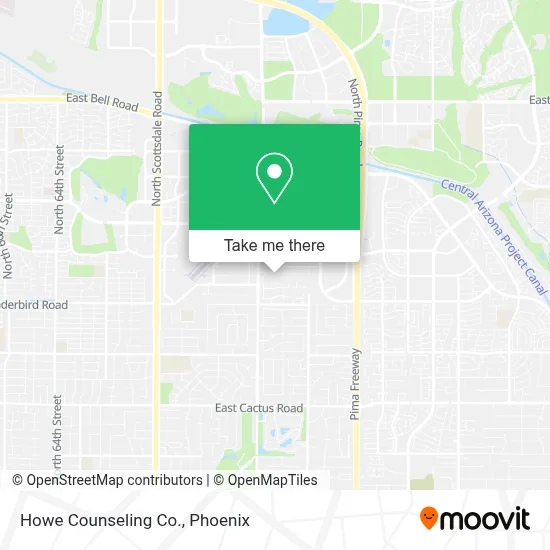Howe Counseling Co. map