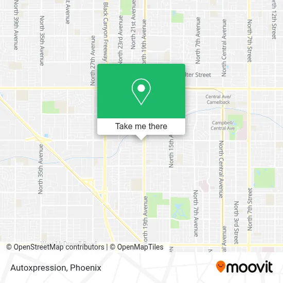 Autoxpression map