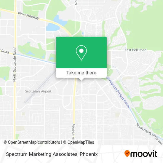Spectrum Marketing Associates map
