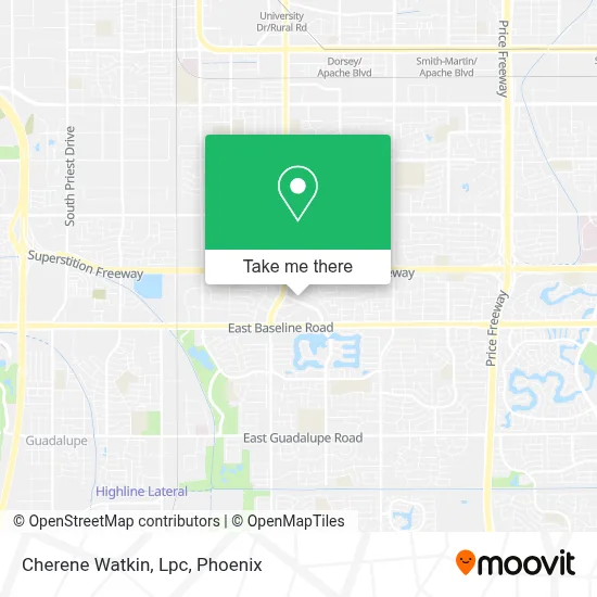 Cherene Watkin, Lpc map