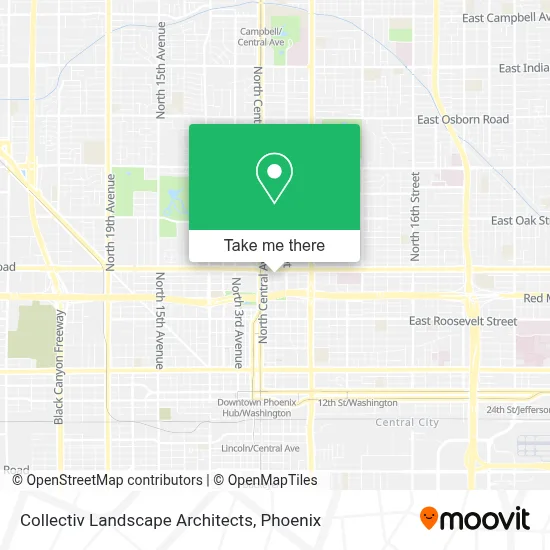 Collectiv Landscape Architects map