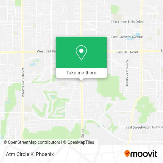 Atm Circle K map