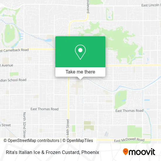 Rita's Italian Ice & Frozen Custard map