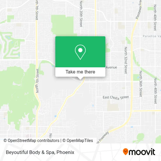 Beyoutiful Body & Spa map