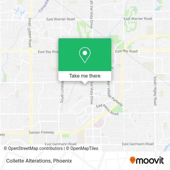 Collette Alterations map