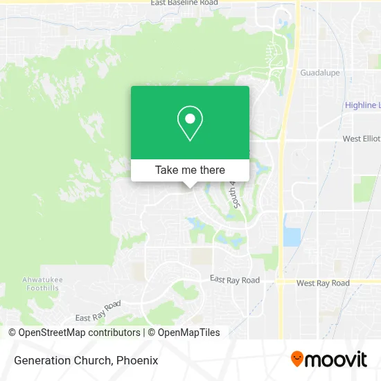 Generation Church map